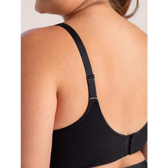 Shapermint Women's Everyday Comfort Straps Wireless Shaping Bra Size M Black NWT - Picture 3 of 9